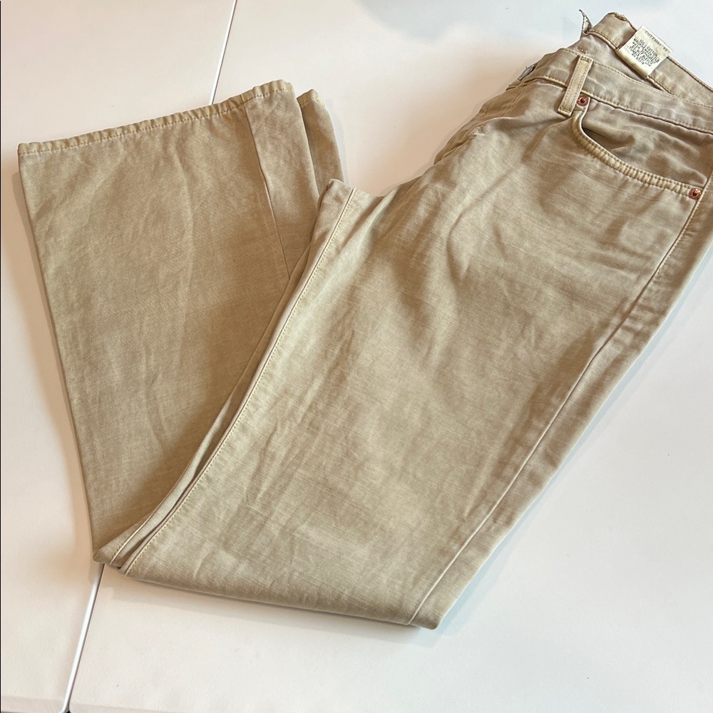 Lucky Brand‎ Tan Dungarees - 10/30, vintage Y2K